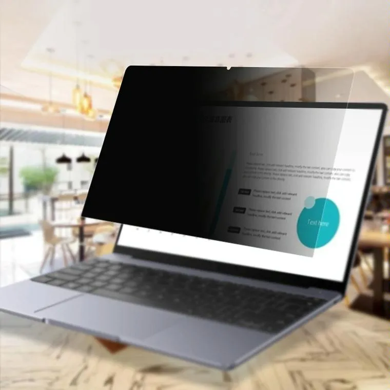 15 Anti-peep Matte Screen Protector for Huawei Matebook D15 / Magicbook - Full Glue