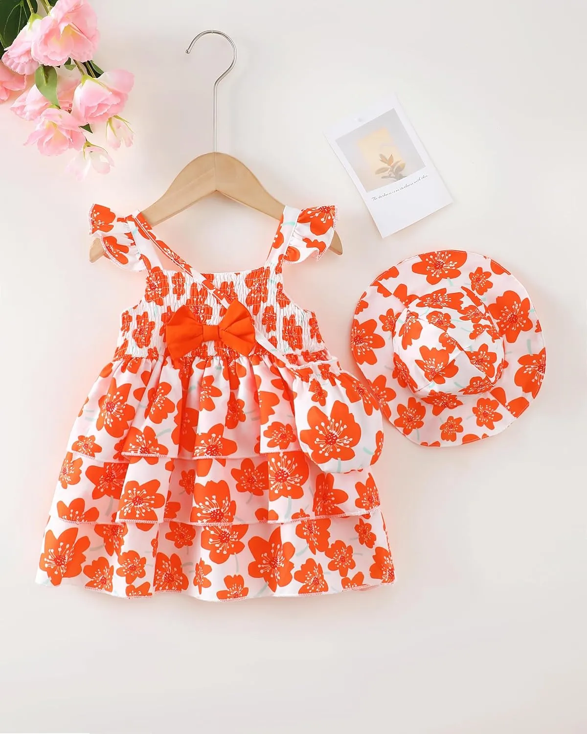 Baby Girl Dress Infant Newborn Clothes Summer Sleeveless Layer Ruffle Dresses Casual Beach Sundress for Girls 0M-3T