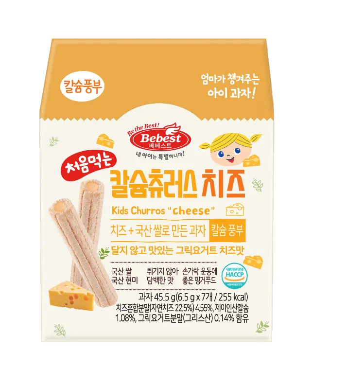 Bebest Kids Calcium Churros Cheese