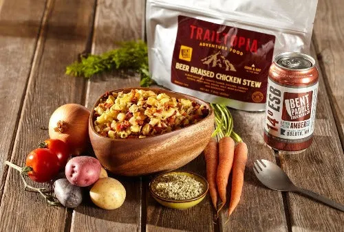 Bent Paddle Beer Braised Chicken Stew by Trailtopia