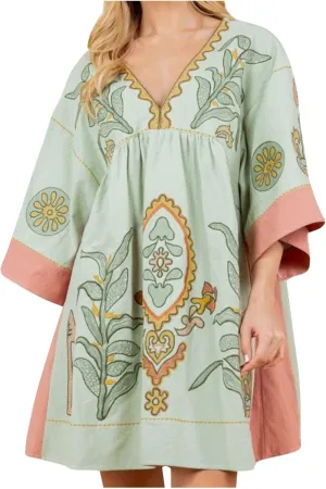 Boho Dresses for Women 2024 Women's Fall Dress Long Sleeve Fashion Ruched Fitted Pleated Plus Size Dresses