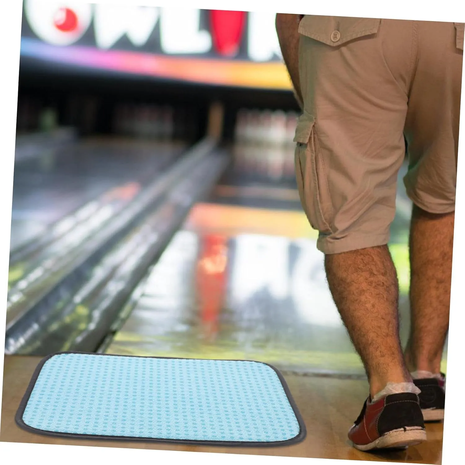 Bowling Mat Washcloths Towels Cleaner Cleaning Bowling Towel Ball Polishing Pad Practical Bowling Towel