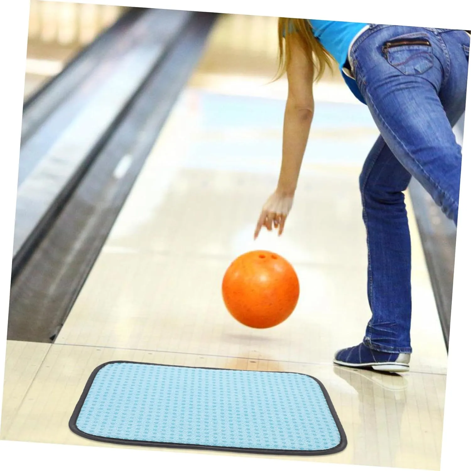 Bowling Mat Washcloths Towels Cleaner Cleaning Bowling Towel Ball Polishing Pad Practical Bowling Towel