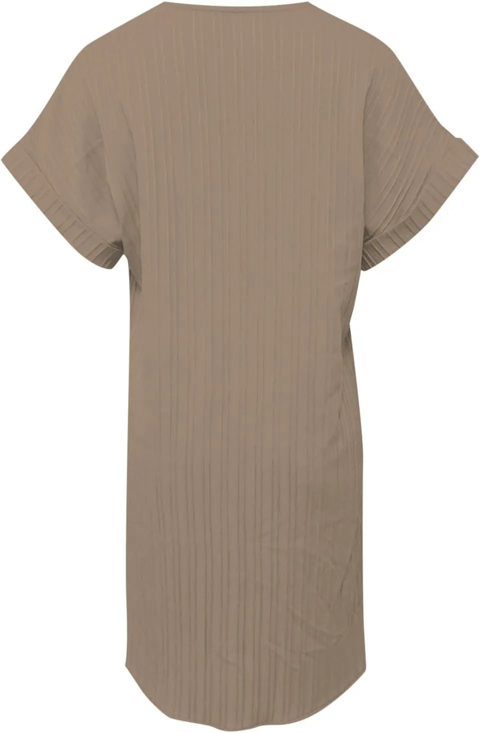 Button Down Dress for Women 2025 V Neck Mini Summer Dress Casual Short Sleeve Beach Vacation Dresses Resort Wear