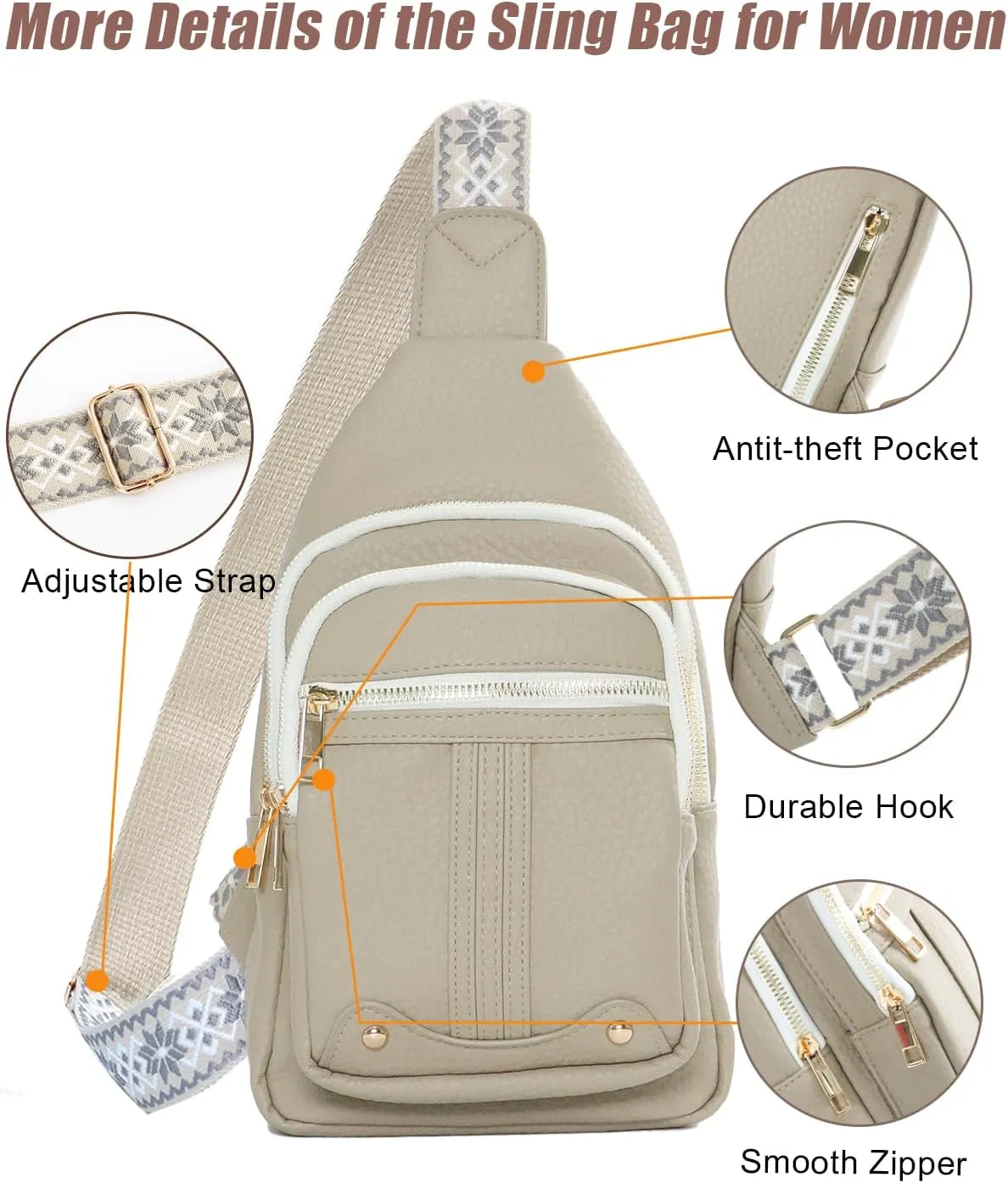 Christmas Gifts for Teacher Aunt Crossbody Bags for Women Gifts for Mom from Daughter Son Husband Anniversy Birthday Family Mother in Law Small Sling Bag Fanny Travel Pack Mothers Day Gift Idea