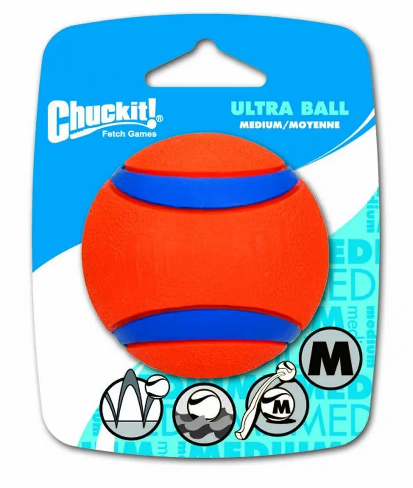 Chuckit! Ultra Ball Dog Toy (Medium 1-pack)