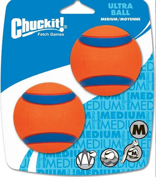 Chuckit! Ultra Ball Dog Toy (Medium 1-pack)