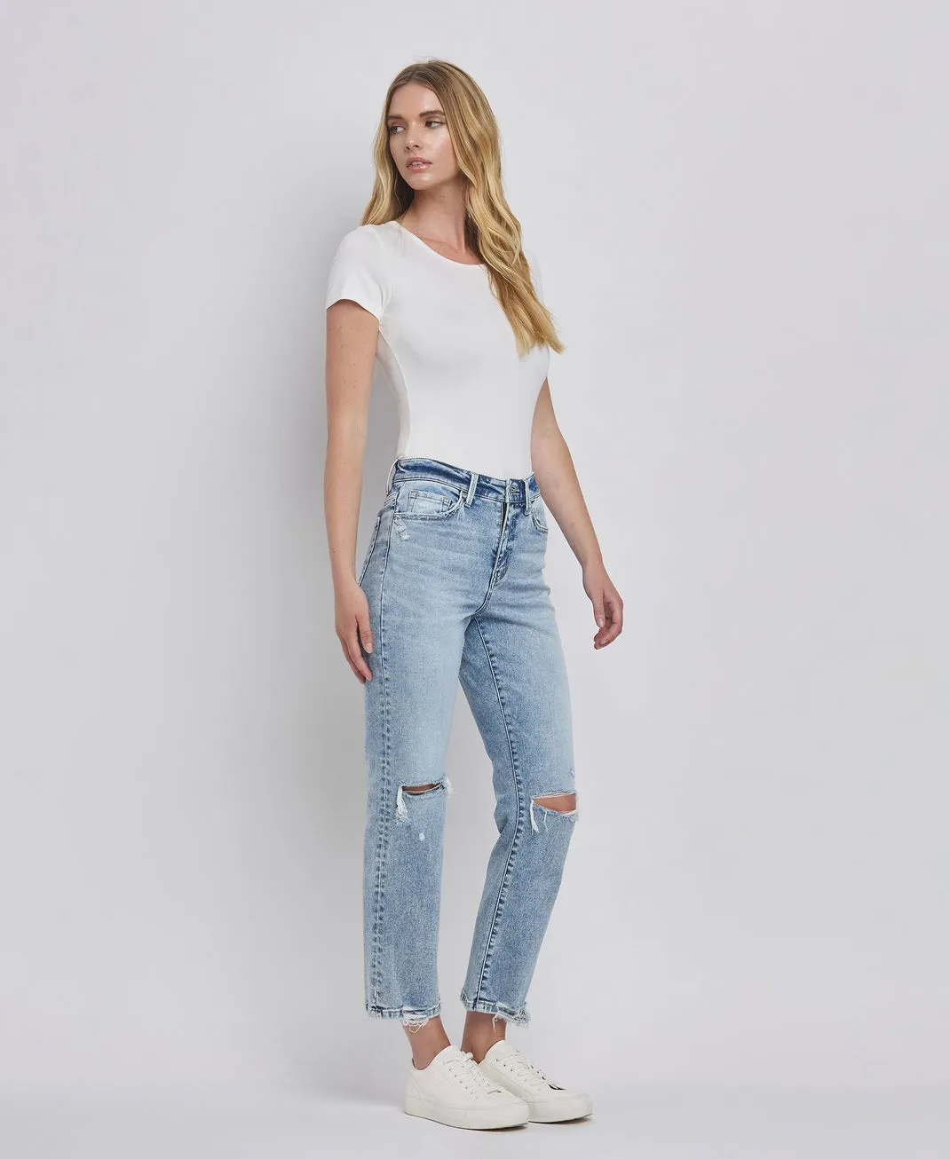 Flying Monkey High Rise Ankle Straight
