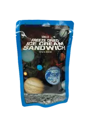 Freeze Dried Ice Cream Sandwich Space Food