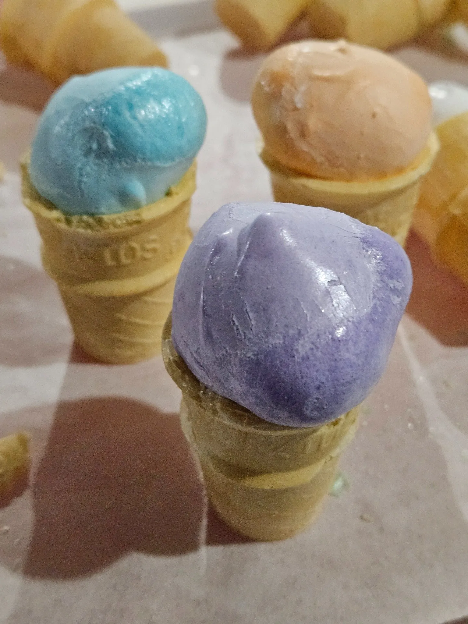 Freeze-Dried Taffy Cones