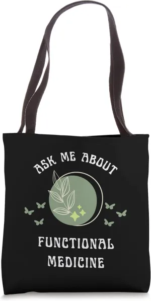 Functional Medicine New Age Healing Wellness Doctor Tote Bag