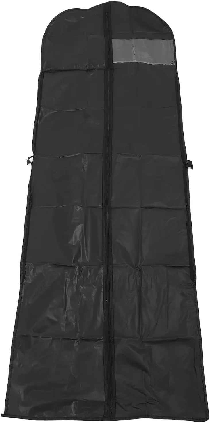 Garment Bag, Dust Cover Without Smell for Costumes (Black)