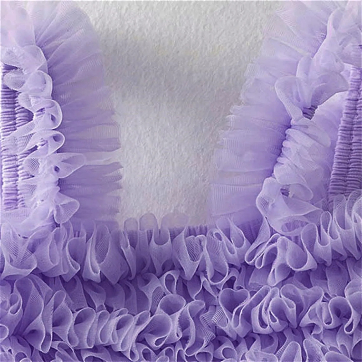 Girls Fluff Tiered Tulle Tutu Dresses Wedding Part Gown Spaghetti Straps Ruffle ini Dress with Pom om