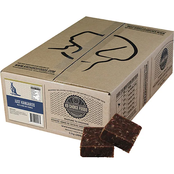 *In Store Only* K9 Choice Frozen - Just Kangaroo | Meat & Bone Formula 20LB