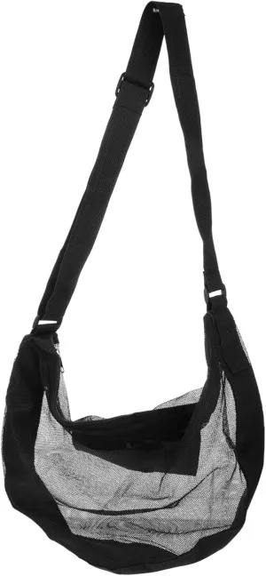 KESYOO Single Ball Mesh Carry Bag Lightweight Zippered Sports Ball Storage Sling Bag for Football Volleyball Durable Practical Design for Gym Team Use