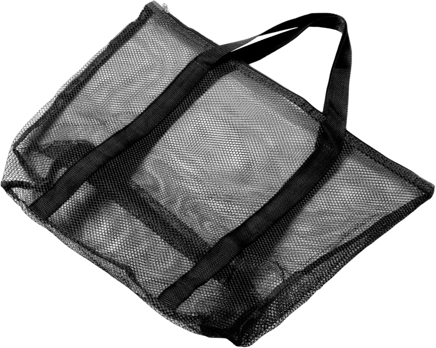 Large Capacity Transparent Mesh Beach Bag Durable Multi Functional Tote for for Travel Shopping and Vacation Gear Heavy Duty Design