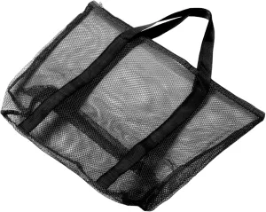 Large Capacity Transparent Mesh Beach Bag Durable Multi Functional Tote for for Travel Shopping and Vacation Gear Heavy Duty Design