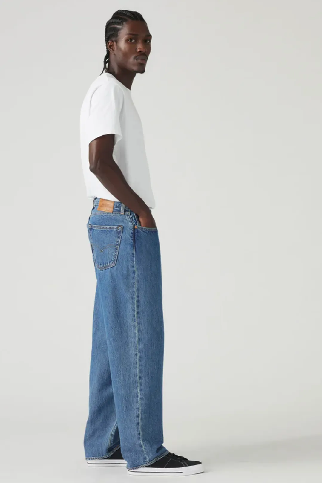 LEVI'S 578 BAGGY DENIM JEANS  - THE BAGGY FAMILY BLUE
