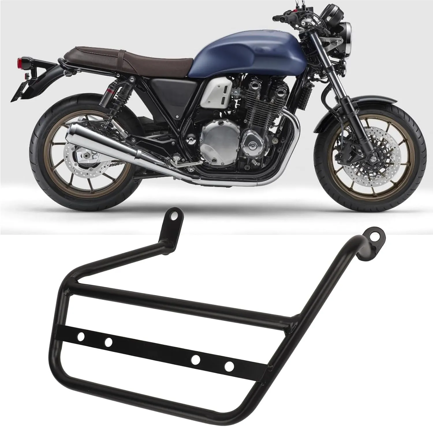 Motorcycle Side Luggage Rack, Saddlebag Support Rack Extra Storage Space Functional Long Lifespan for CB1100 EX 2017 To 2023 (Right HC593 BBZJ)