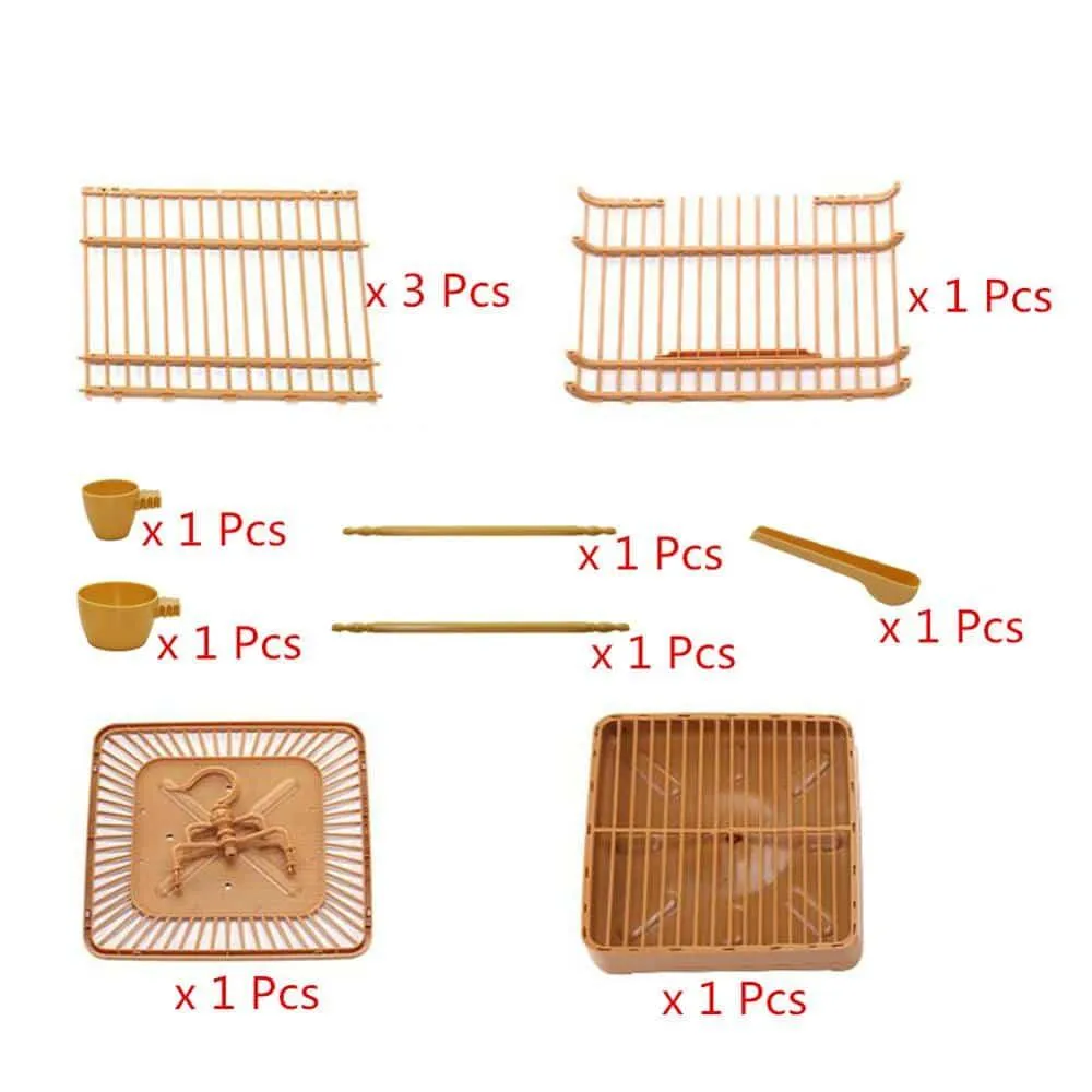 Plastic Bird Cage Kit