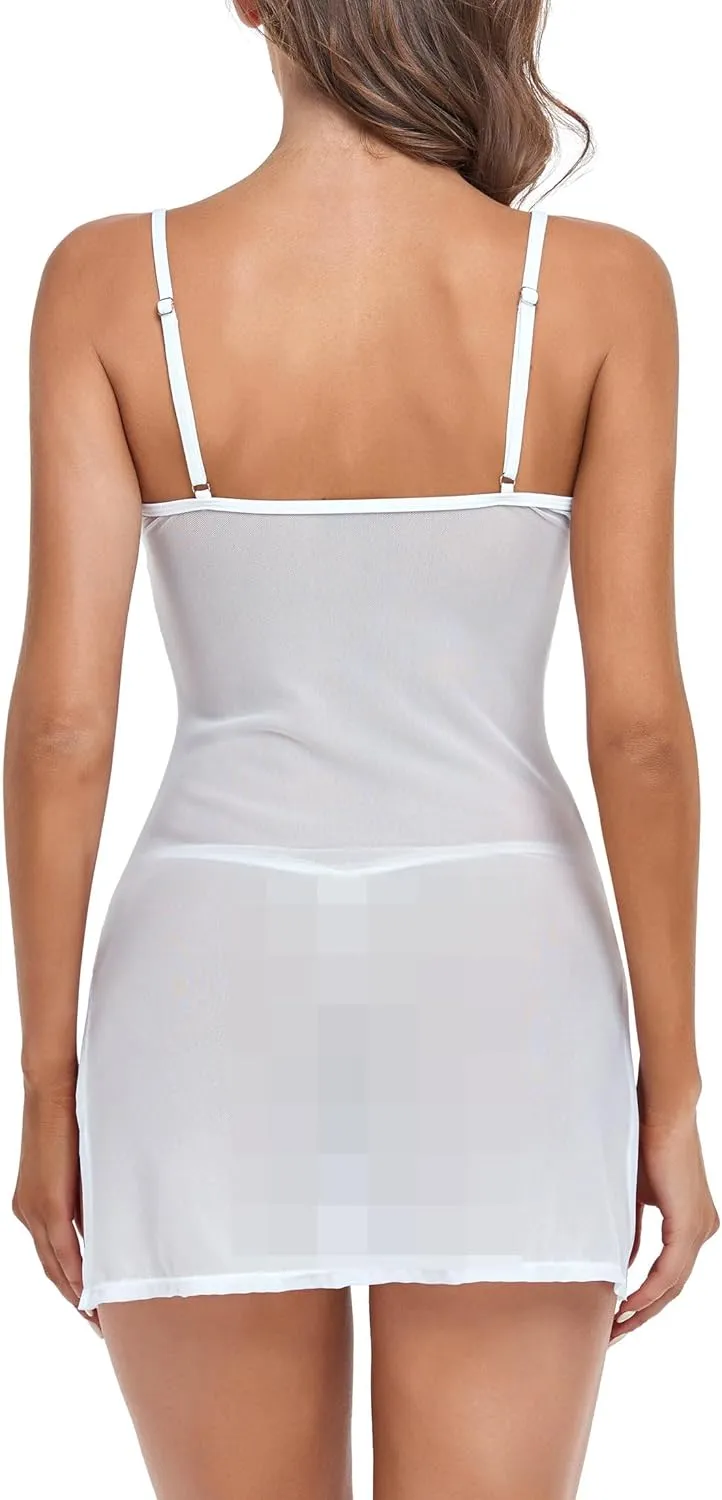 SHERRYLO Sheer Sexy Dresses for Women Sundress Summer Dress Casual See Through Bikini Swimsuit Exotic Coverup Beach Coverups