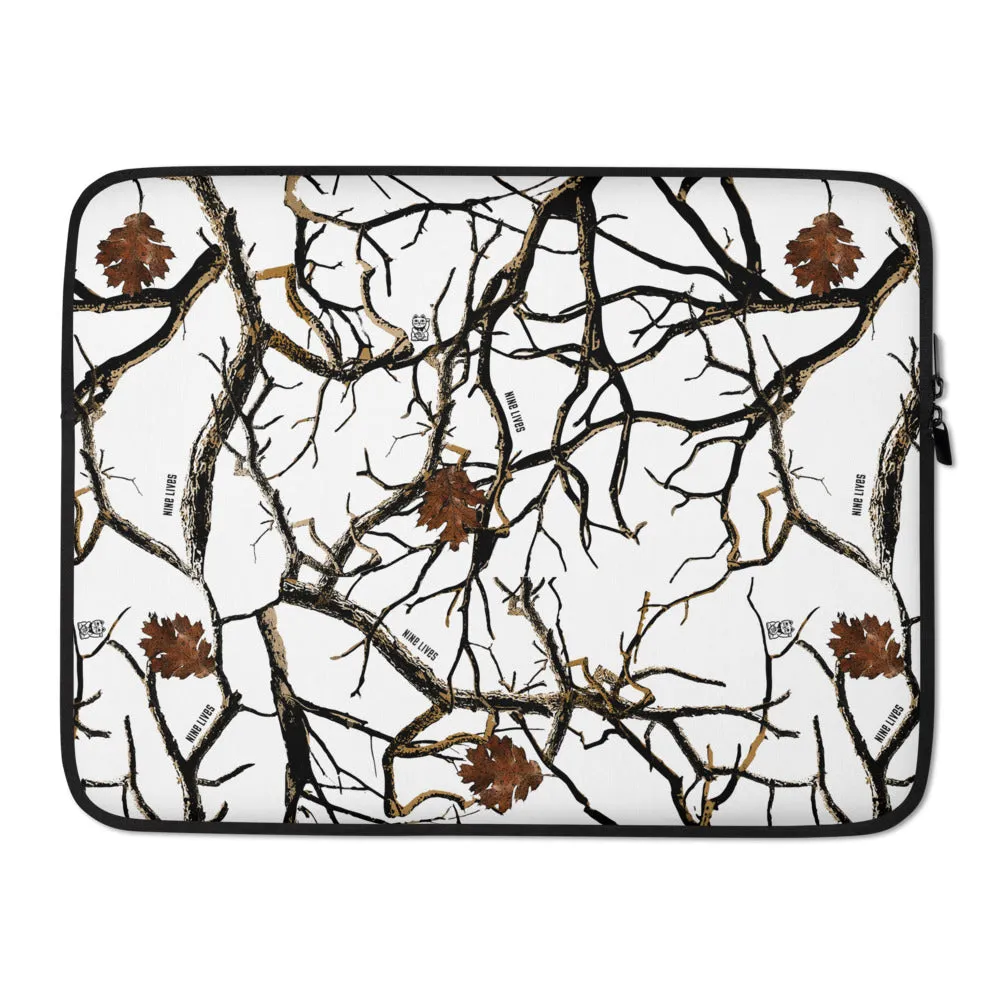 Snow Tree Camo Laptop Sleeve