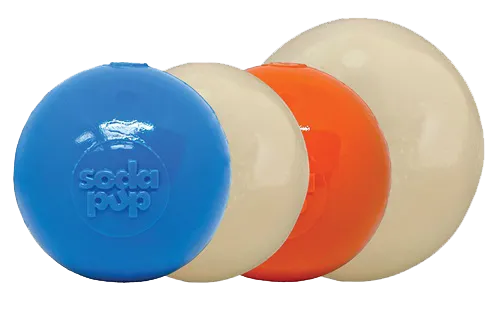 SodaPup Squeak Ball Ultra Durable PUP-X Squeaking, Chewing, Floating & Retrieving Ball Dog Toy