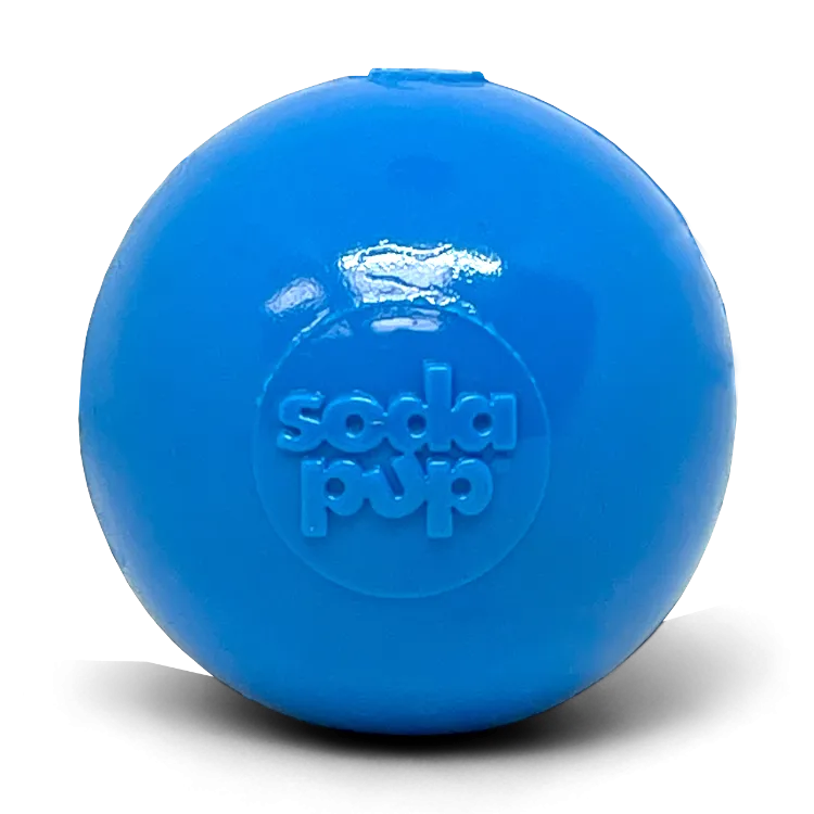 SodaPup Squeak Ball Ultra Durable PUP-X Squeaking, Chewing, Floating & Retrieving Ball Dog Toy