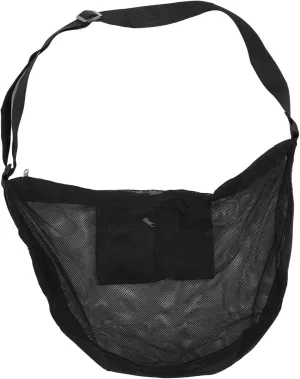 Totority Practical Shoulder Bag for Basketball Football Soccer Volleyball Playground Balls Mesh Storage Bag Zipper