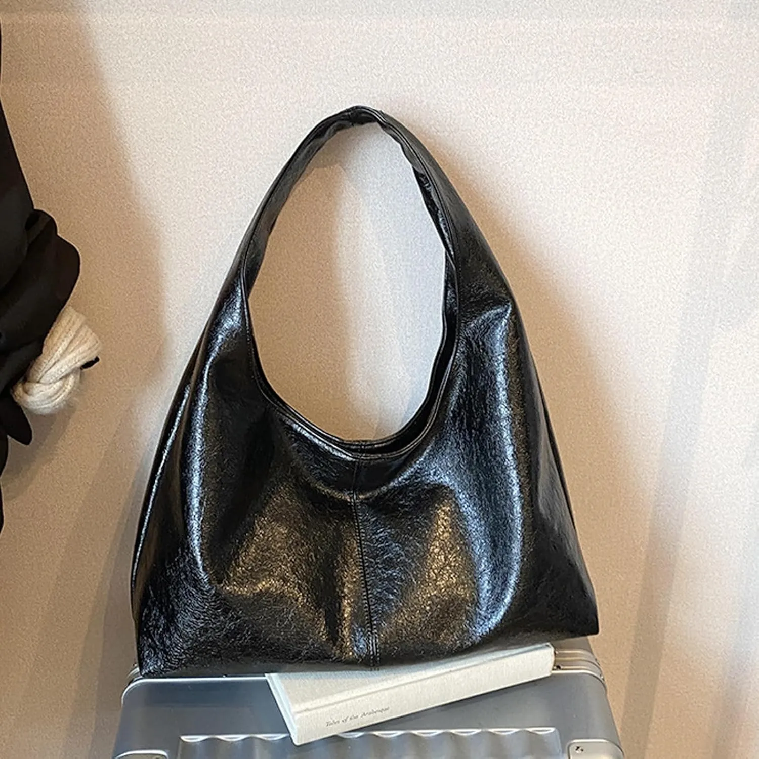 Vintage Styles Shoulder Bag PU Underarm Purse Spacious Bucket Bag For Fashionable And Practical Use In Various Occasion