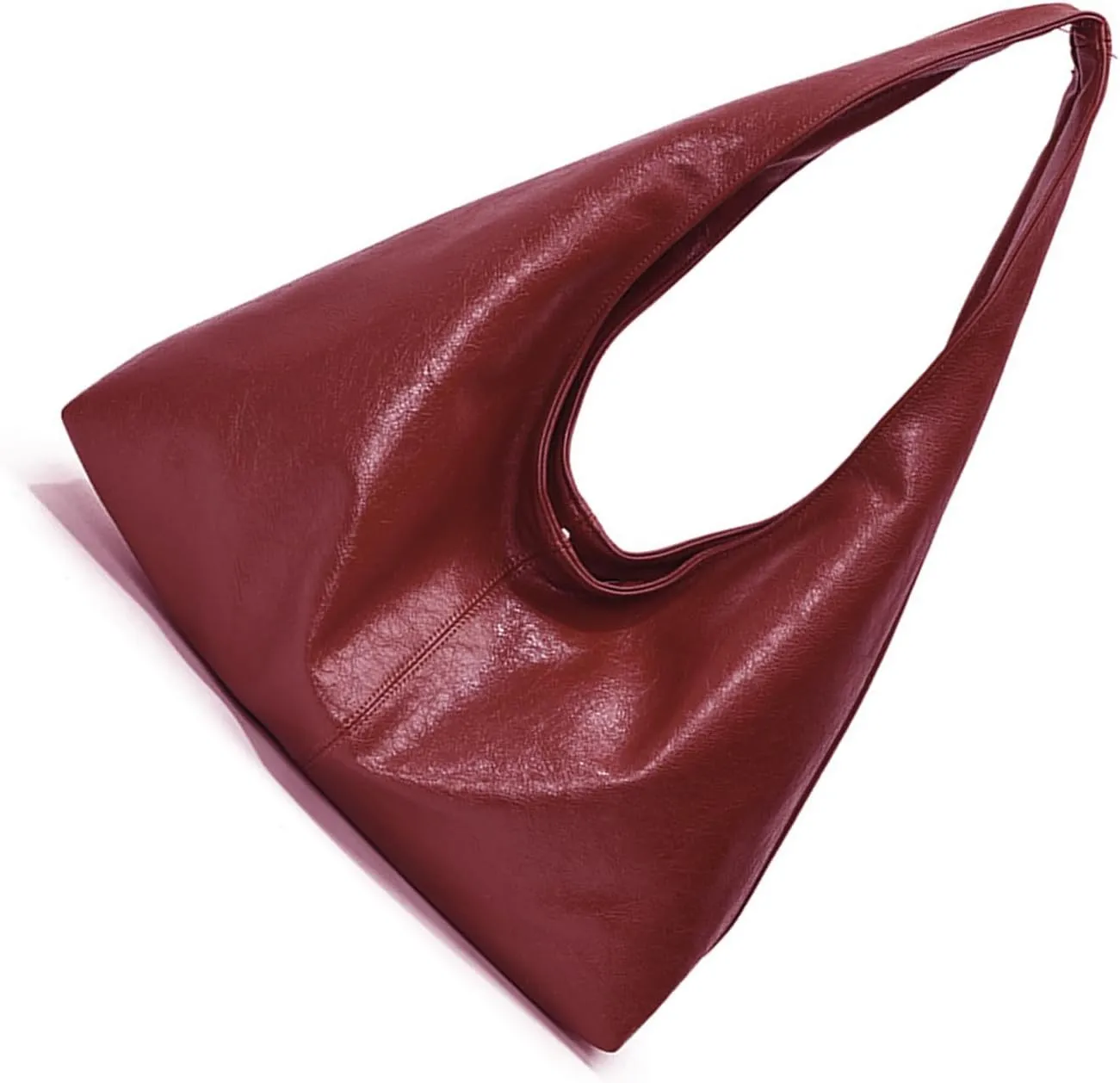 Vintage Styles Shoulder Bag PU Underarm Purse Spacious Bucket Bag For Fashionable And Practical Use In Various Occasion