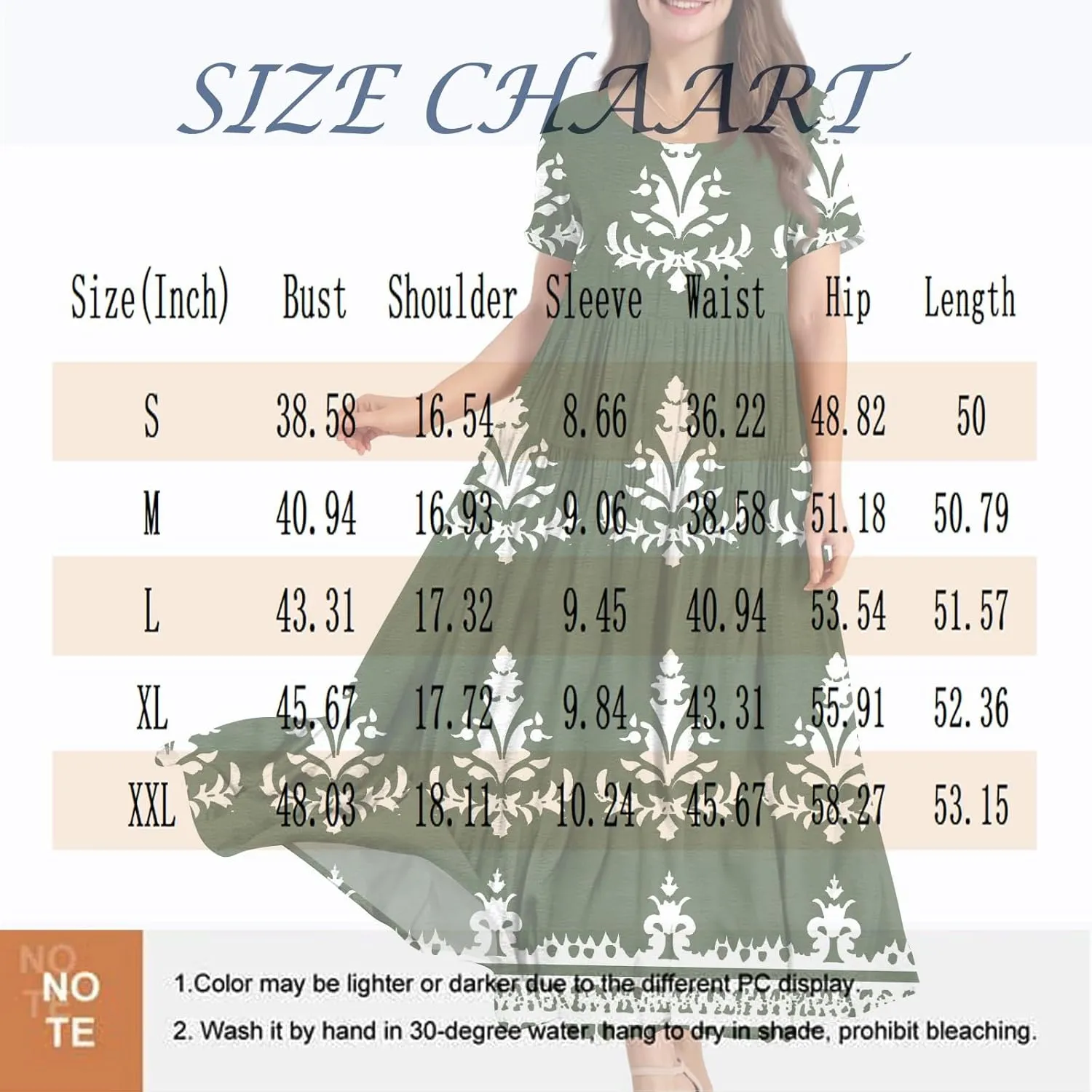 Women Casual Plus Size Loose Bohemian Flower Maternity Dress Short Sleeve Long Boho Maxi Spring Dress